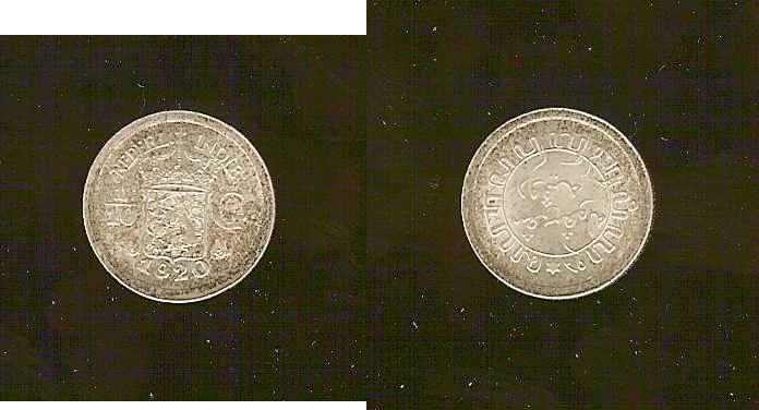 INDES NEERLANDAISES 1/10 gulden 1920 SPL